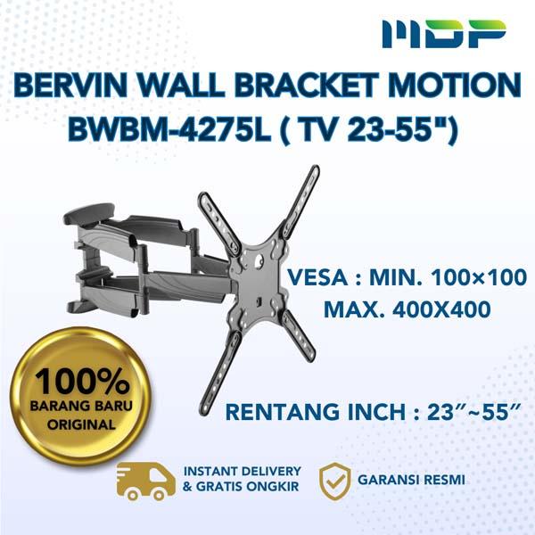 BERVIN WALL BRACKET MOTION BWBM-4275L ( TV 23-55")