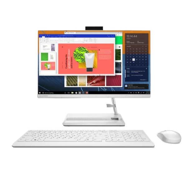 PC LENOVO AIO 3-22IAP7 (F0GG0050ID) WHITE : INTEL CORE I3-1215U ,8GB DDR4,256GB SSD,INTEGRATED, 21.5"NT ,WIN 11+OHS