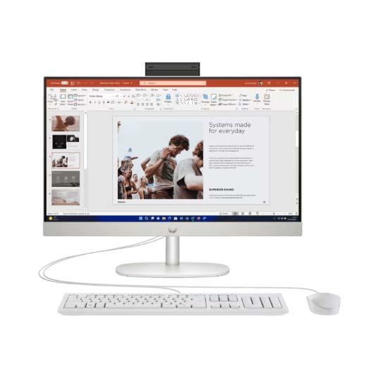 PC HP AIO  240-BD1Q7AT : INTEL CORE I3-N300,8GB DDR4-3200,512GB SSD M.2 2280 PCIE,23,8" FHD,WIN 11 HOME