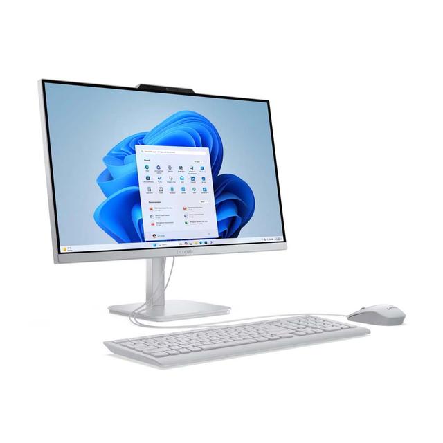 PC LENOVO AIO A100 (F0J6000FID) WHITE : INTEL N100,8GB,512GB SSD,23.8",DOS