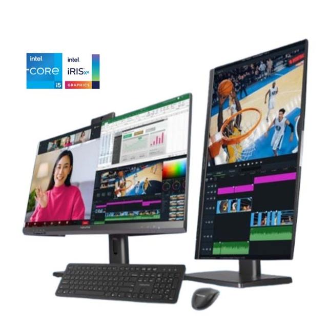 PC ADVAN AIO FORCE ONE MAX (BLACK) : INTEL CI5-1240P,16GB DDR4,512GB SSD,27" FHD DISPLAY ROTATE 90,WIN 11 HOME,1YEAR WARRANTY