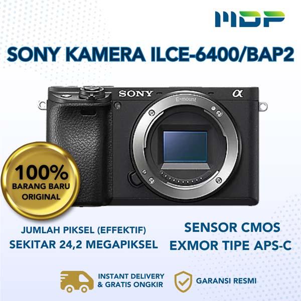 SONY KAMERA ILCE-6400/BAP2 BLACK