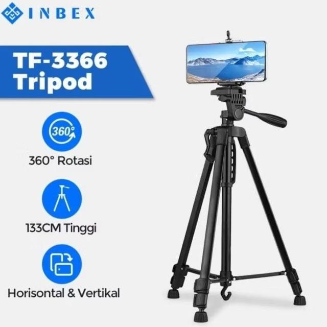 INBEX 3366R TRIPOD BLACK