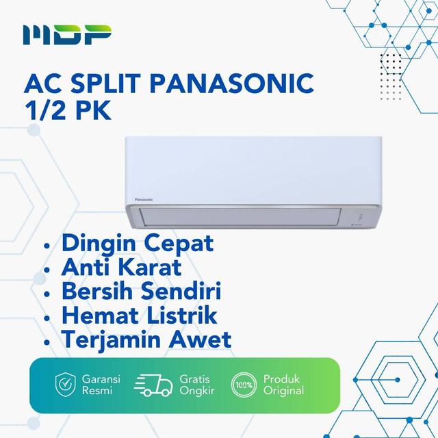 AC SPLIT PANASONIC 1/2 PK CS/CU LN5AKJ ( STANDARD / LOW VOLTAGE) (INCL:HA2060)