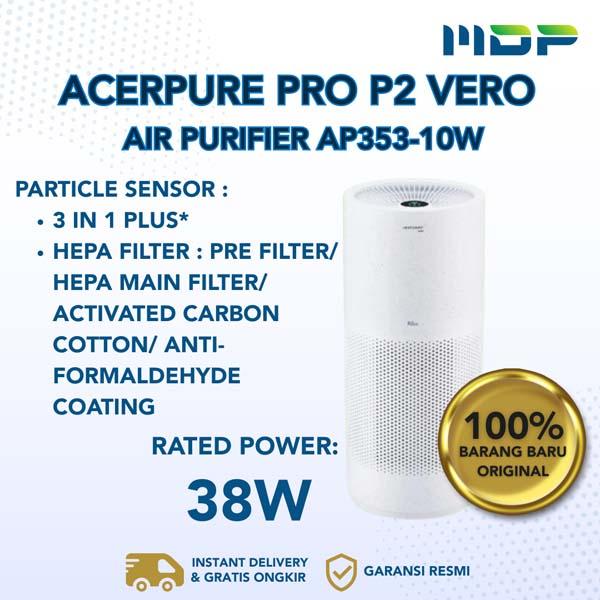 ACERPURE PRO P2 VERO AP353 (PURIFIER/10W) (ZL.ACCTG.06B)