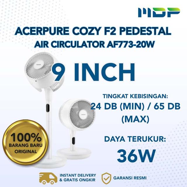 ACERPURE COZY F2AF773-20W AIR CIRCULATOR WHITE