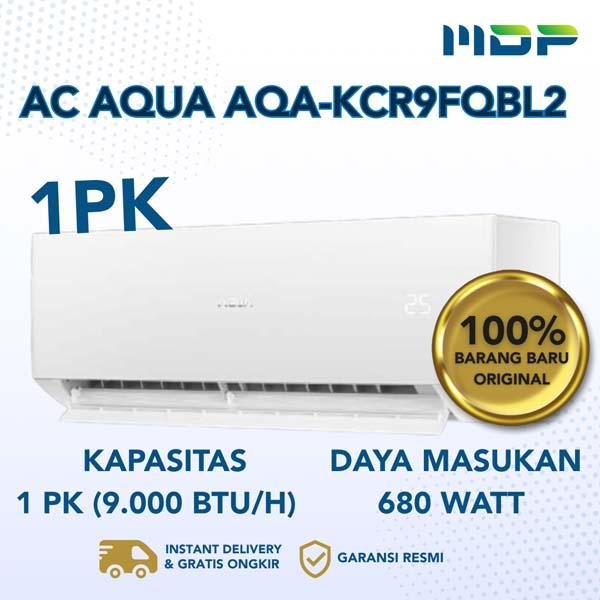 AC SPLIT AQUA 1PK AQA-KCR9FQBL2 ( LOW WATT) (INCL:HA2222)