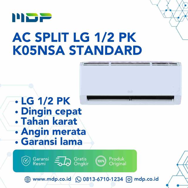 AC SPLIT LG 1/2 PK K05NSA STANDARD (INCLUDE:HA2384)