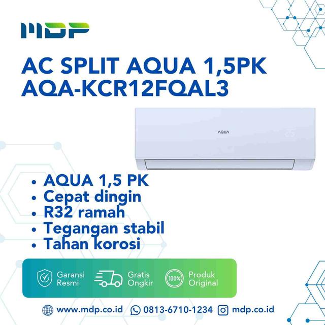 AC SPLIT AQUA 1,5PK AQA-KCR12FQAL3 (STANDARD) (INCL:HA2652)