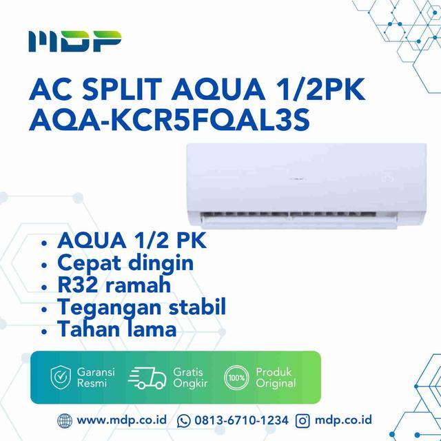 AC SPLIT AQUA 1/2PK AQA-KCR5FQAL3S (STANDARD) (INCL:HA2672)