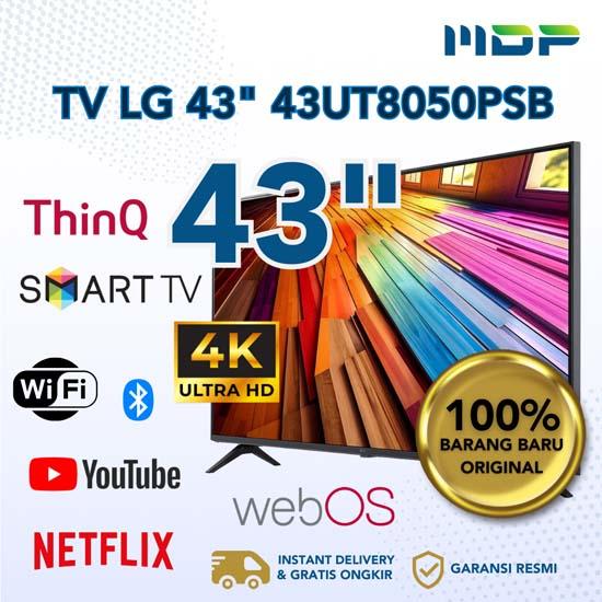 LED TV LG 43" 43UT8050PSB ( SMART TV/UHD/4K)