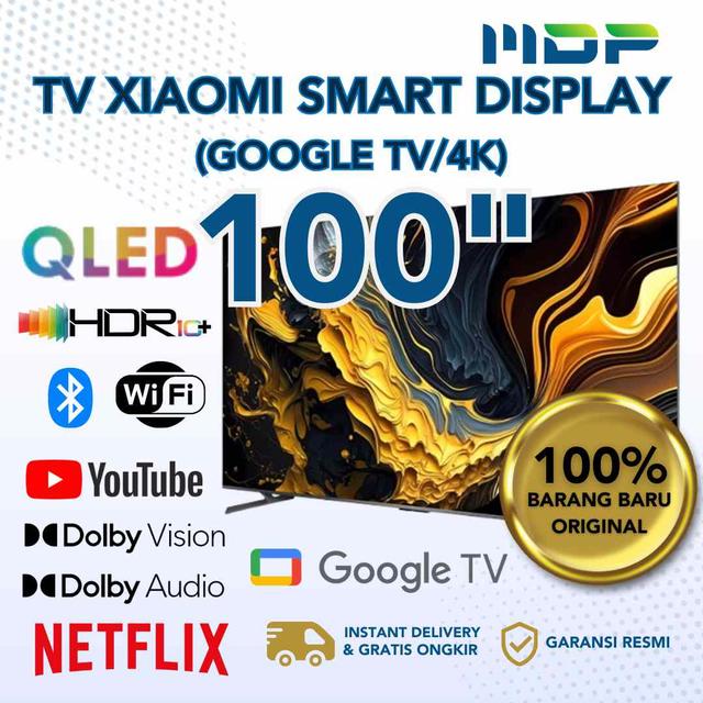 LED TV XIAOMI 100" SMART DISPLAY MAX 100 2025 (GOOGLE TV/4K)