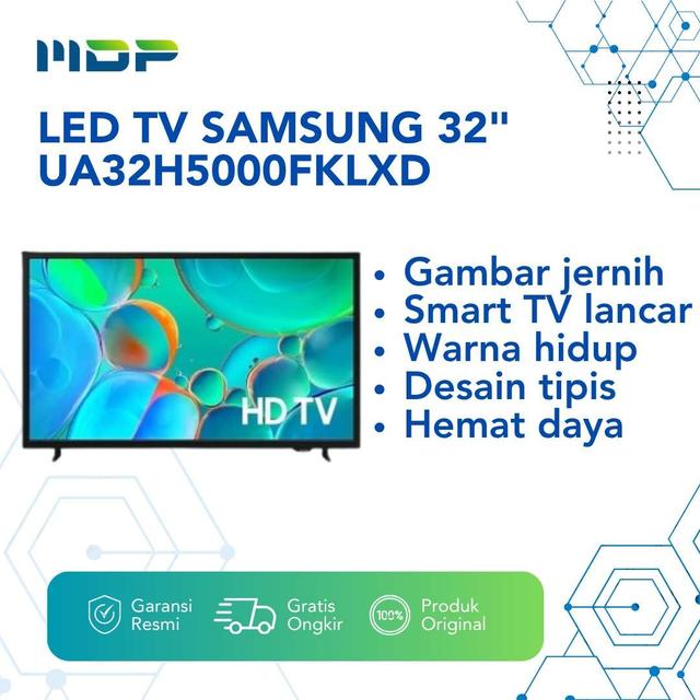 LED TV SAMSUNG 32" UA32H5000FKLXD (SMART TV/HD) 