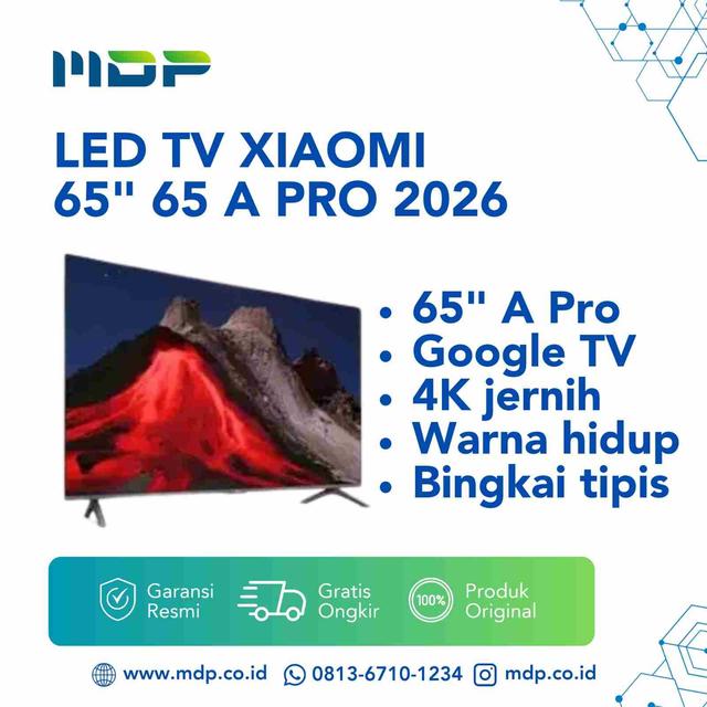 LED TV XIAOMI 65" 65 A PRO 2026 ( QLED/4K) 