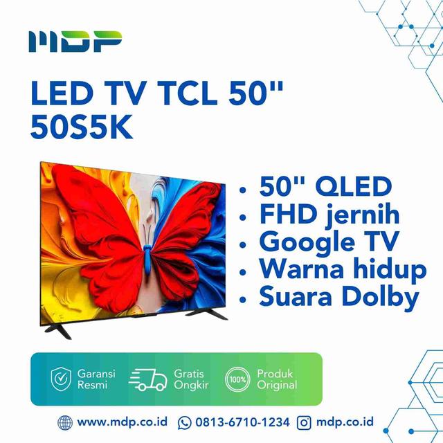 LED TV TCL 50" 50S5K ( GOOGLE TV/QLED ) 