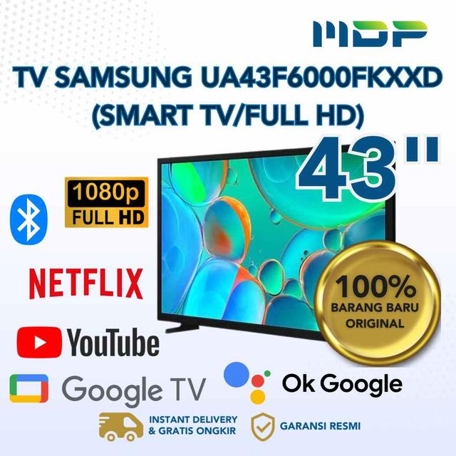 LED TV SAMSUNG 43" UA43F6000FKXXD ( SMART TV/FULL HD)