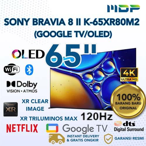 LED TV SONY 65" K-65XR80M2 ( GOOGLE TV/ OLED/4K) 