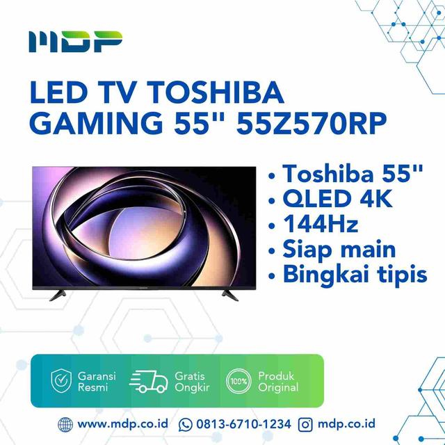 LED TV TOSHIBA GAMING 55" 55Z570RP ( SMART TV/QLED/4K)