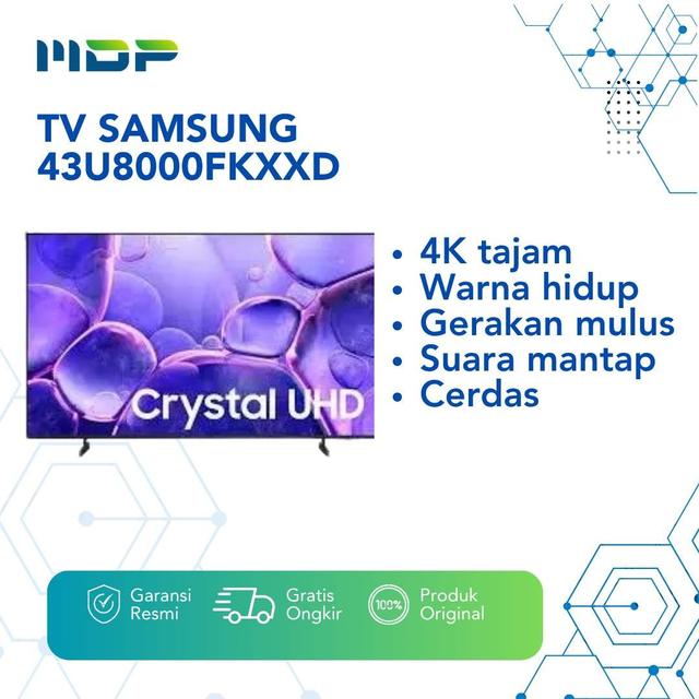 LED TV SAMSUNG 43U8000FKXXD ( SMART TV/4K) (2025) 