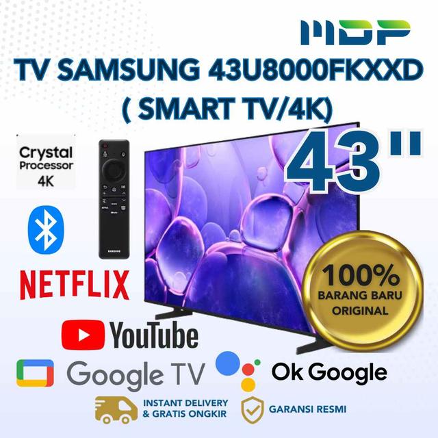 LED TV SAMSUNG 43U8000FKXXD ( SMART TV/4K) (2025) 