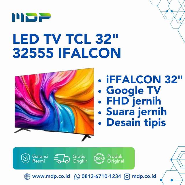 LED TV TCL 32" 32S55 IFALCON(GOOGLE TV/FULLHD)
