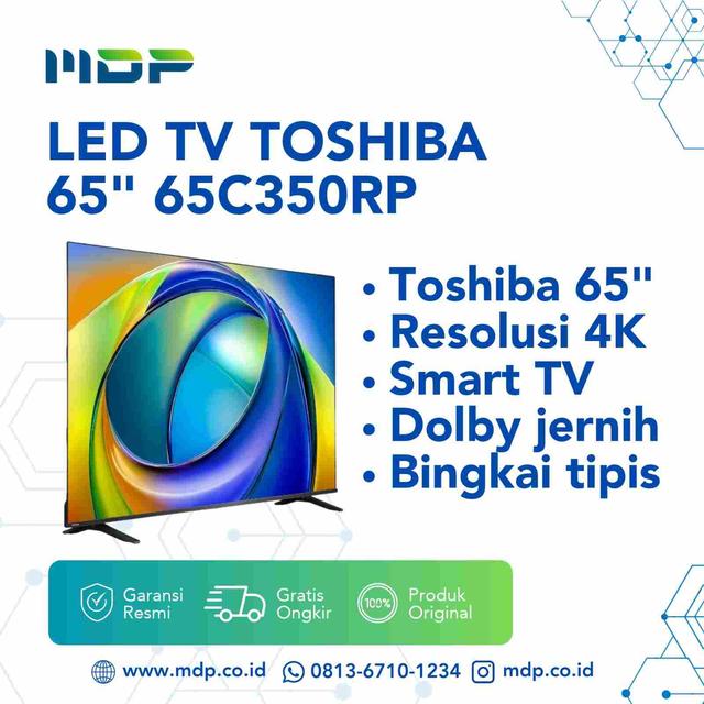 LED TV TOSHIBA 65" 65C350RP ( SMART TV/UHD/4K)