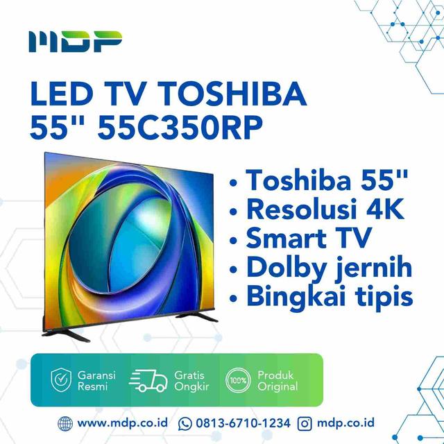 LED TV TOSHIBA 55" 55C350RP(SMART TV/UHD/4K)