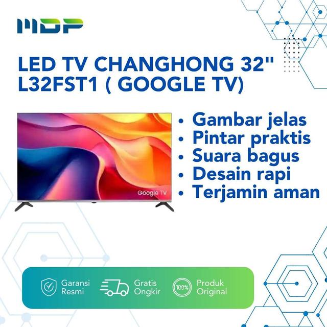 LED TV CHANGHONG 32" L32FST1 ( GOOGLE TV)