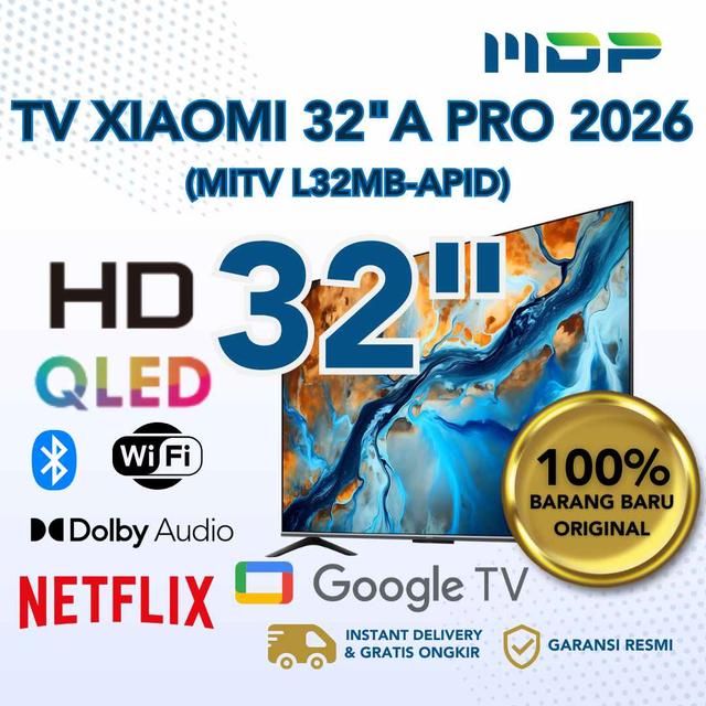 LED TV XIAOMI 32"A PRO 2026 (GOOGLE TV) (MITV L32MB-APID)