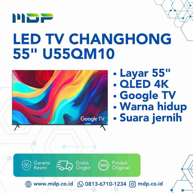 LED TV CHANGHONG 65" U65QCN1 (GOOGLE TV /QLED)