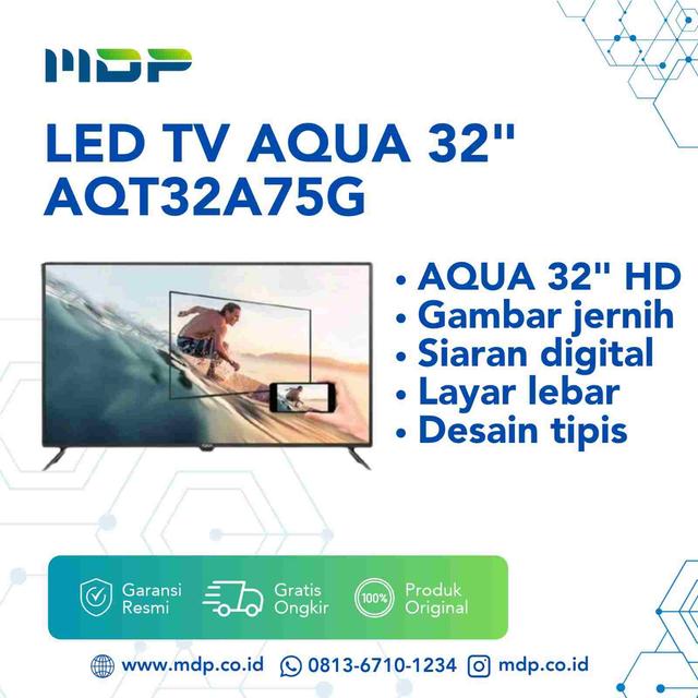 LED TV AQUA 32" AQT32A75G (DIGITAL / HD )