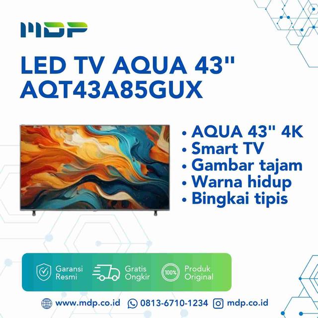 LED TV AQUA 43" AQT43A85GUX (SMART TV/4K/UHD)