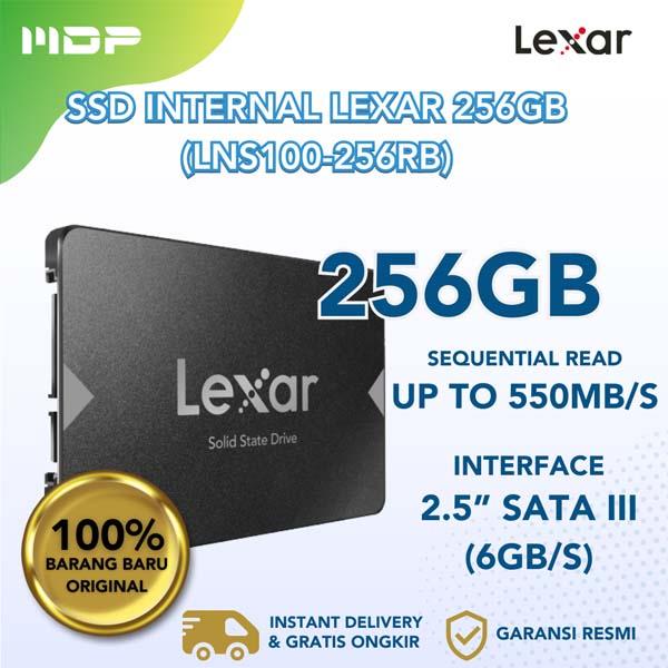 SSD LEXAR 256GB (INT) (LNS100-256RB)