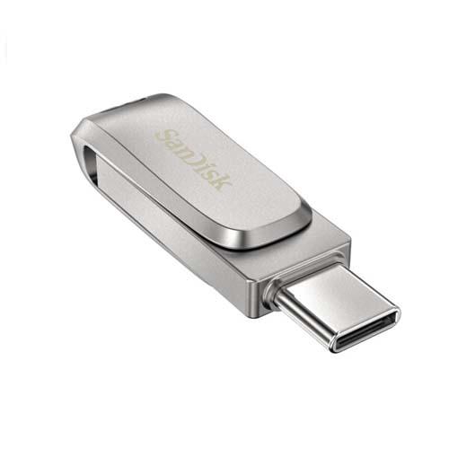 MEMORY CARD SANDISK 64GB ULTRA DUAL DRIVE LUXE TYPE-C (SDDDC4-064G-G46)