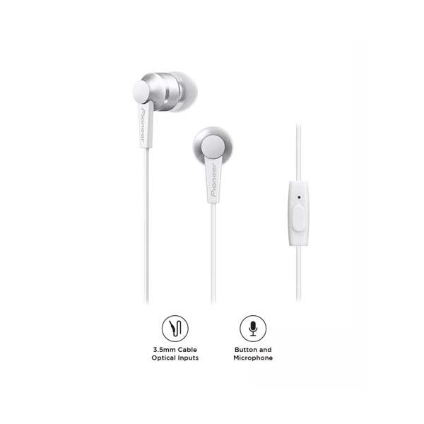 HEADSET HEADPHONE JBL PIONEER SE C3T WHITE