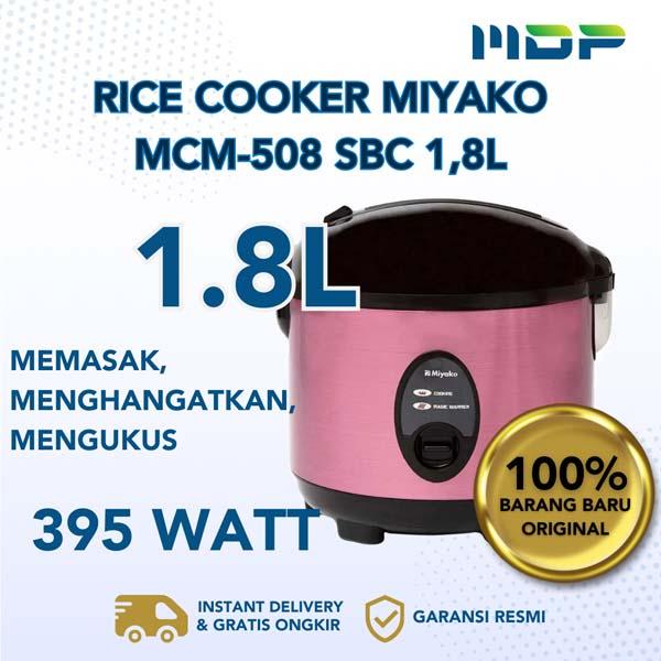 RICE COOKER MIYAKO MCM-508 SBC 1,8L