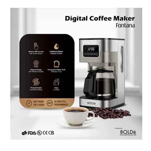 BOLDE DIGITAL COFFEE MAKER FONTANA