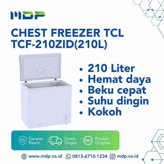 CHEST FREEZER TCL TCF-210ZID(210L) 