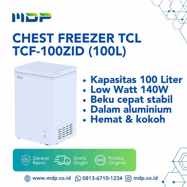 CHEST FREEZER TCL TCF-100ZID (100L)