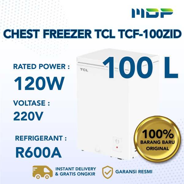 CHEST FREEZER TCL TCF-100ZID (100L)