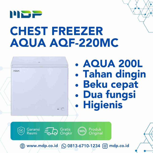 CHEST FREEZER AQUA AQF-220MC (200L)