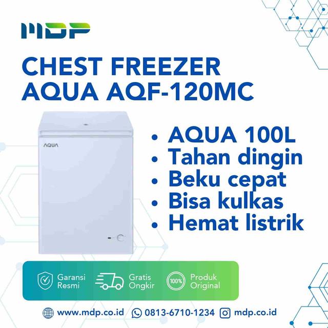 CHEST FREEZER AQUA AQF-120MC (100L)