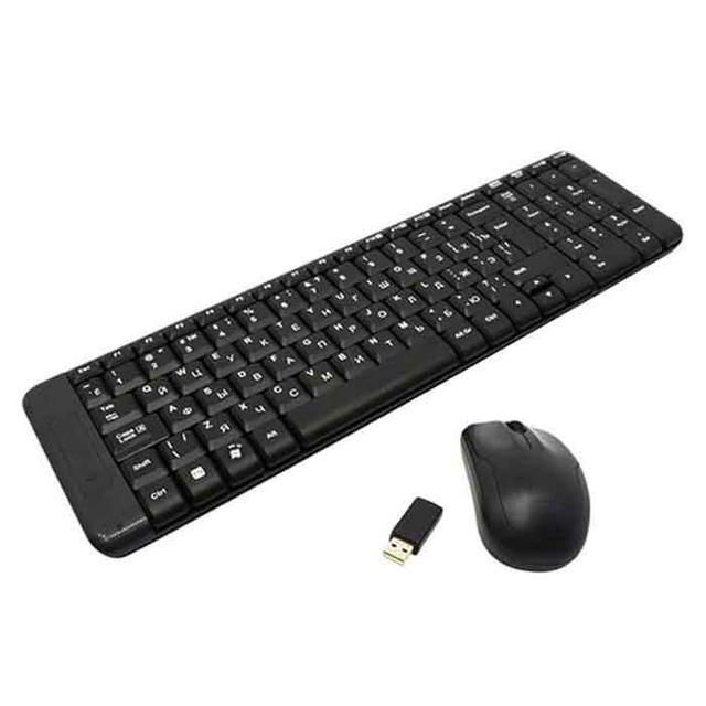 KEYBOARD + MOUSE LOGITECH MK-220 WIRELESS