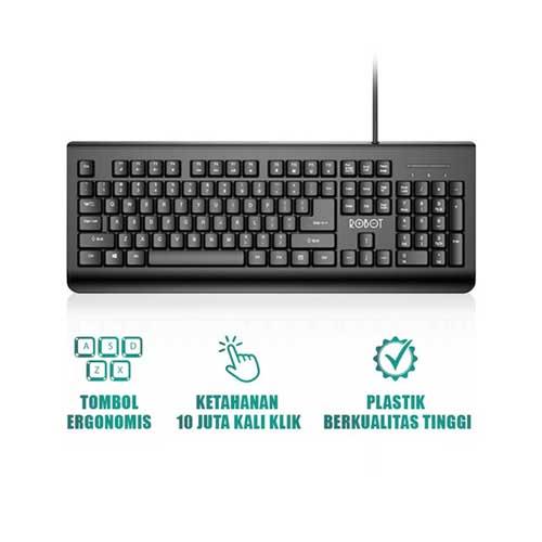 KEYBOARD ROBOT RK20 BLACK