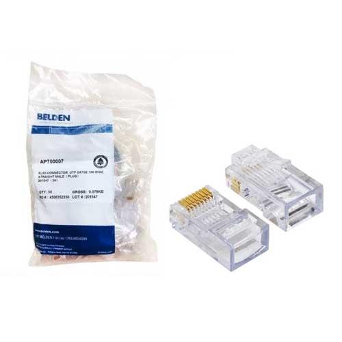 JACK RJ-45 BELDEN CAT 5E (AP700007) (1 BUNGKUS= 50 PCS)