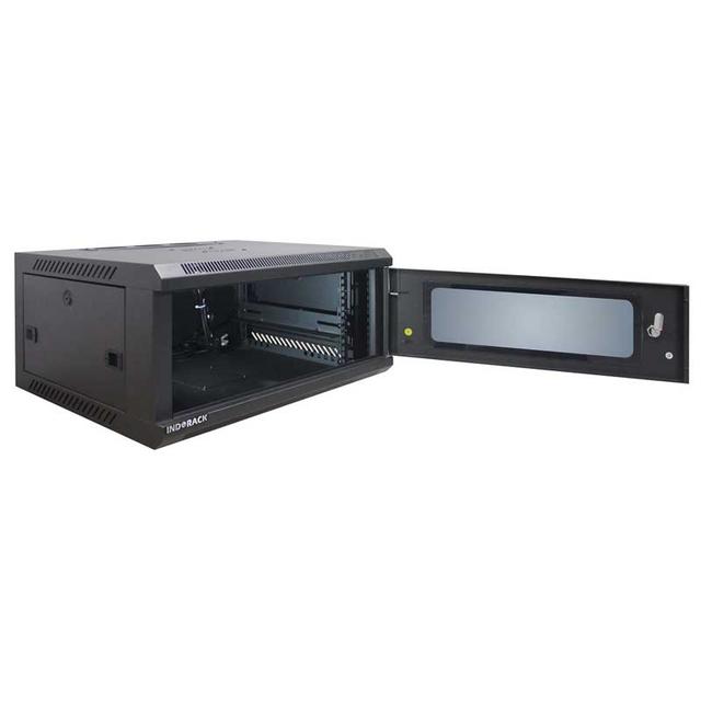 INDORACK WR5004S SINGLE DOOR WALLMOUNT 4U