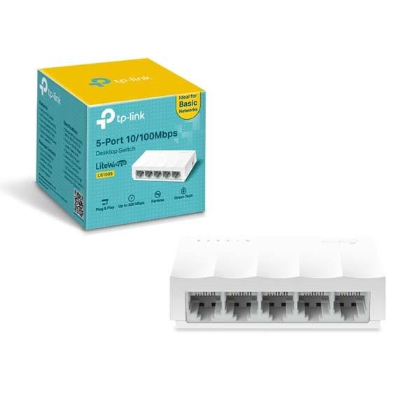 TP-LINK SWITCH HUB 5 PORT 10/100 (LS1005)