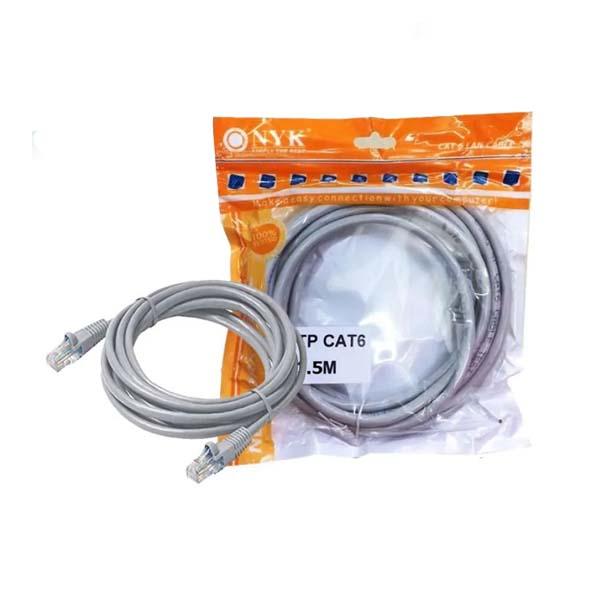 CABLE LAN  CAT-6 NYK 1.5M 