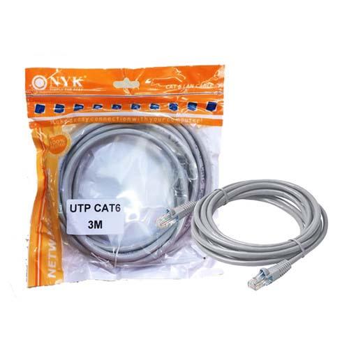 CABLE LAN  CAT-6 NYK 3M