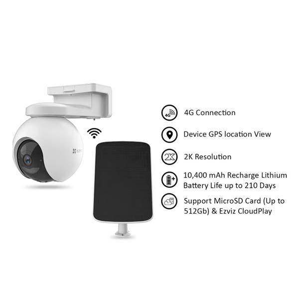 KAMERA CCTV WIFI EZVIZ CS-EB8 (3MP,4 GA) (INCL:BN1468)
